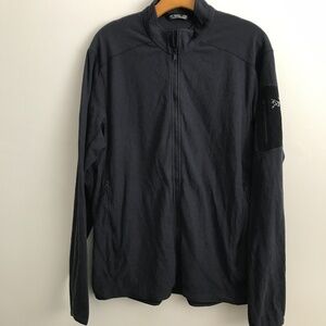 Arc'teryx Fleece Zip Up Blue Jacket Mens XL